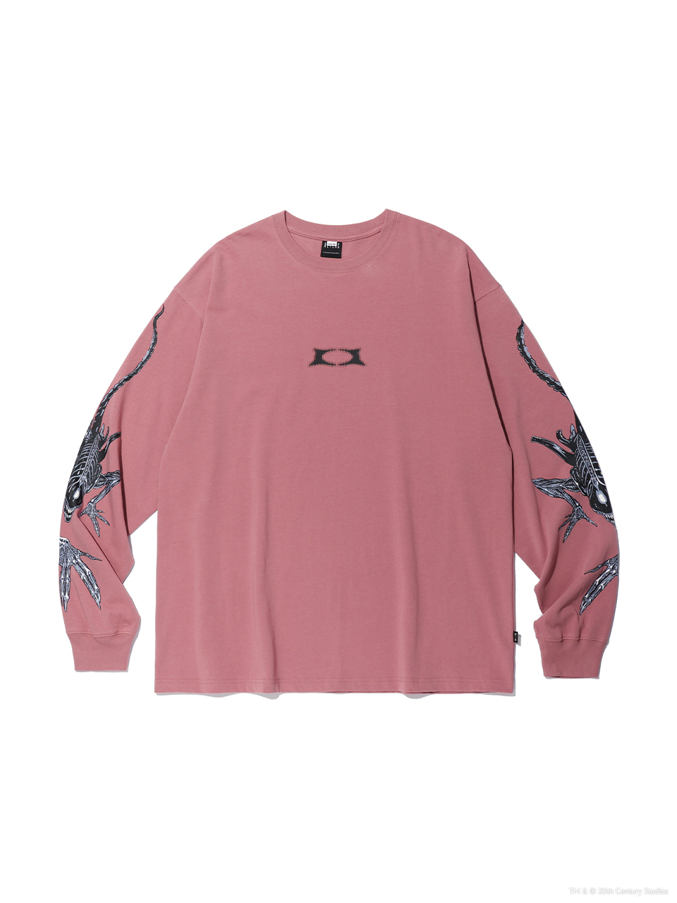 ◆CRITIC CRITIC X ALIEN WALK LONG SLEEVE TS◆ 크리틱(CRITIC) CRITIC X ALIEN WALK LONG SLEEVE TS PINK