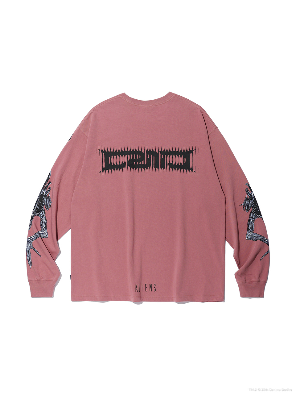 ◆CRITIC CRITIC X ALIEN WALK LONG SLEEVE TS◆ 크리틱(CRITIC) CRITIC X ALIEN WALK LONG SLEEVE TS PINK
