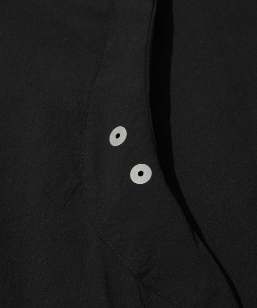ATTABAD STRETCH WINDBREAK PULLOVER_BLACK_WLT030