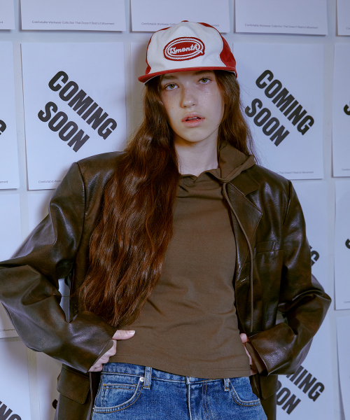 Cut Out Slim худи (BROWN)