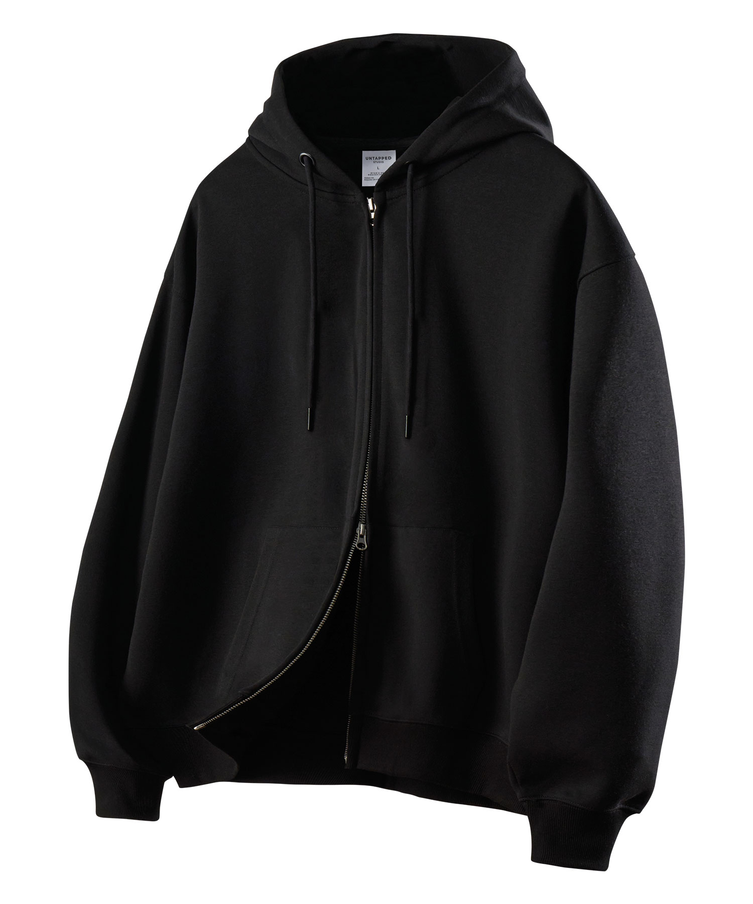 2-WAY Оверсайз-fit Sweat Hooded Zip-Up 2 COLOR