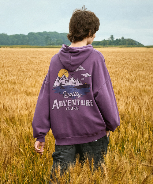 Худи Mountain Adventure Crack Purple FHT710-Z