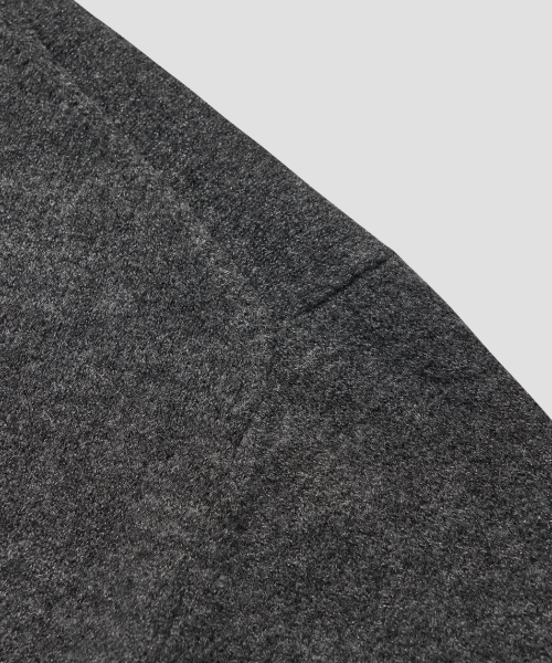 Signature Daily Crewneck Knit [Charcoal] thumbnail 7