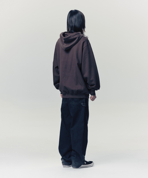 HIDEOUT HOODIE_BROWN(IK2ESMM403A)