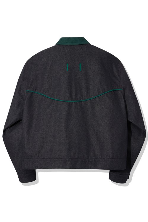 SMILE denim work куртка [black]