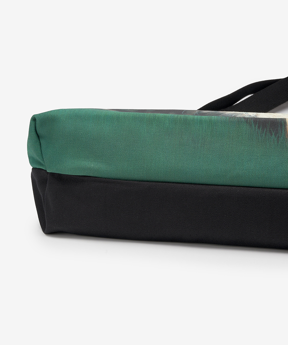 MUSINSA | J.W.ANDERSON Printed Canvas Tote Bag - Emerald