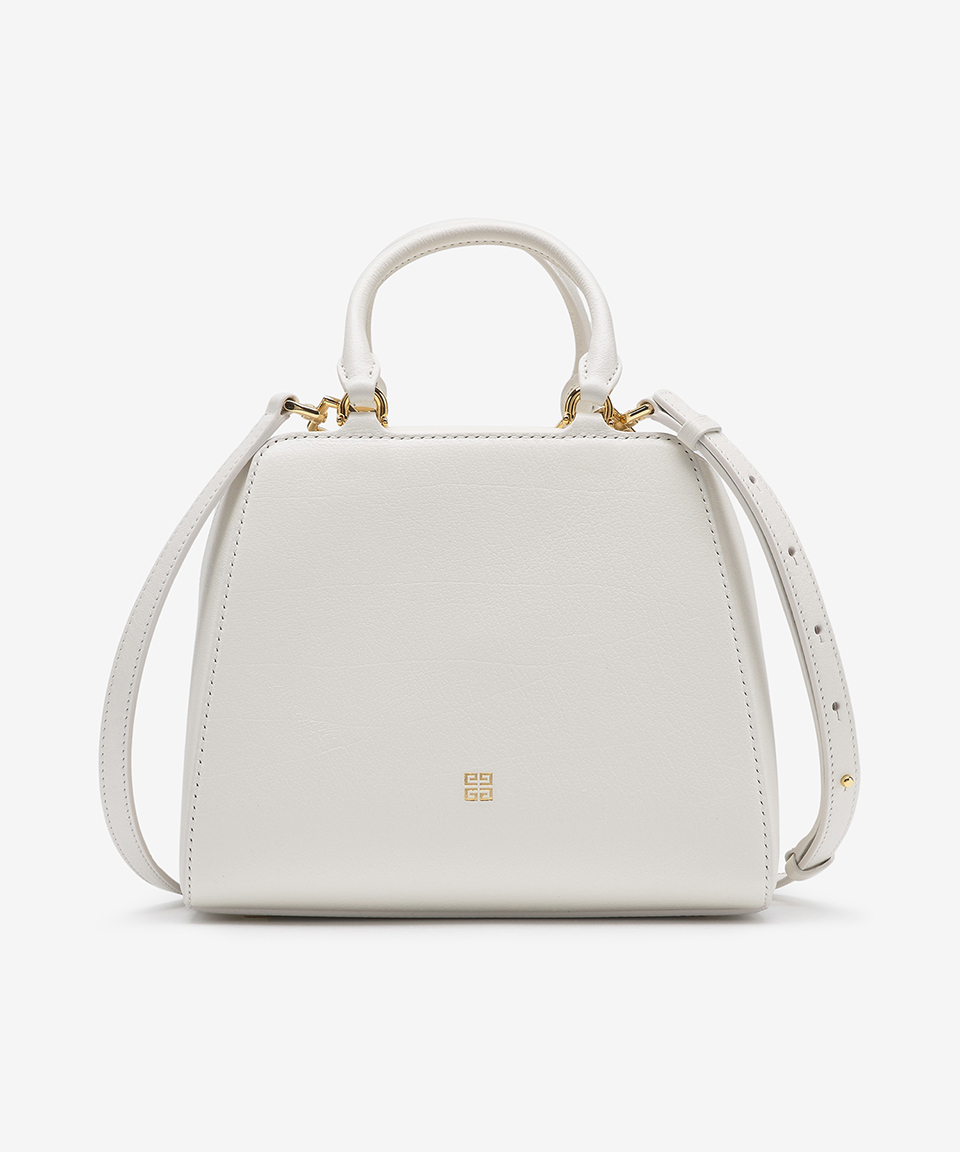 ★GIVENCHY★ Mini Antigona Cube Handbag Ivory BB50ZBB24B105 Mini Antigona Cube bag in leather in - ivory | Givenchy US