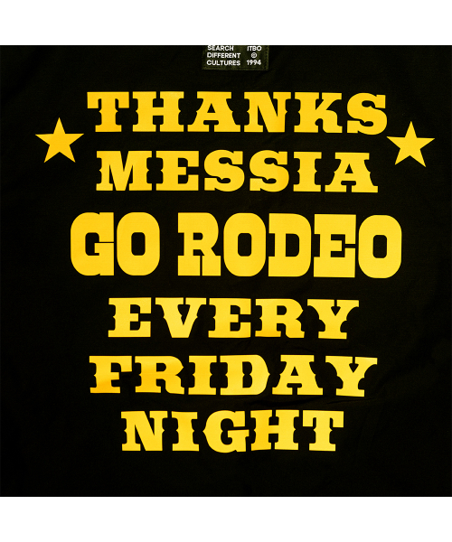 GO RODEO COACH JACKET-BLACK