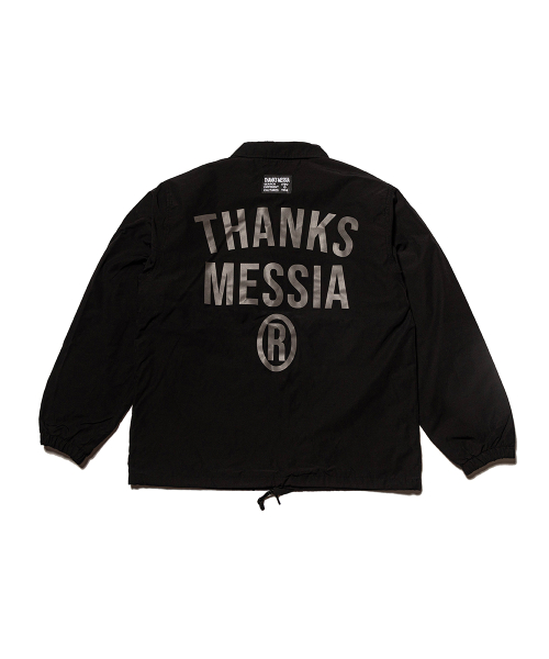 ARCH LOGO COACH JACKET-BLACK
