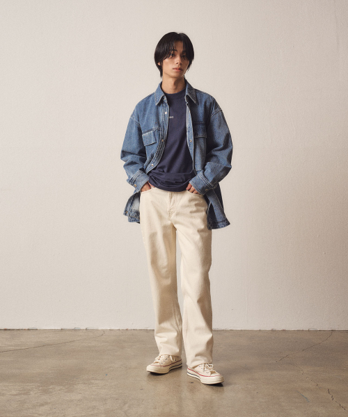 Hidden Blue Denim Shirket