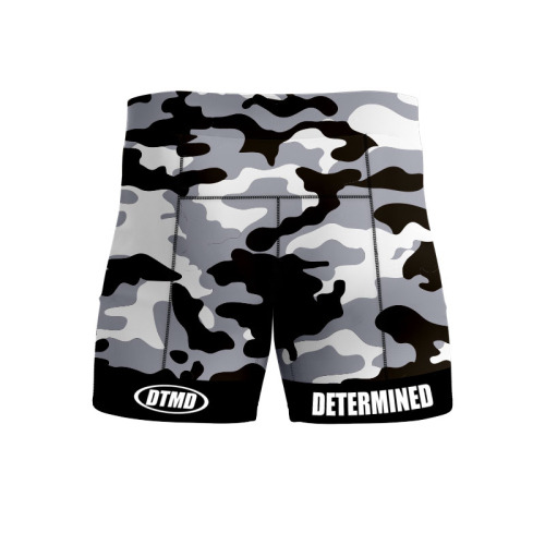 BLACK CAMO TYPE B SHORT TIGHTS