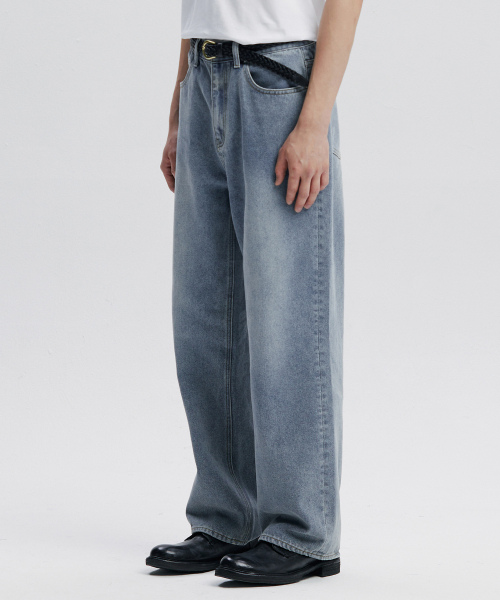 COMFY JEANS (SMOKY LIGHT BLUE)