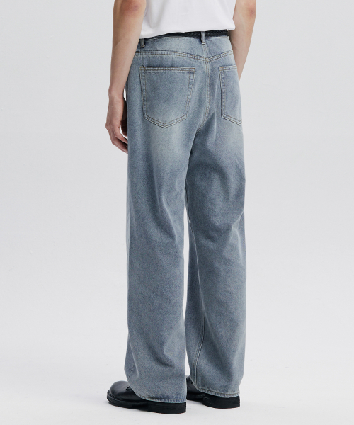 COMFY JEANS (SMOKY LIGHT BLUE)