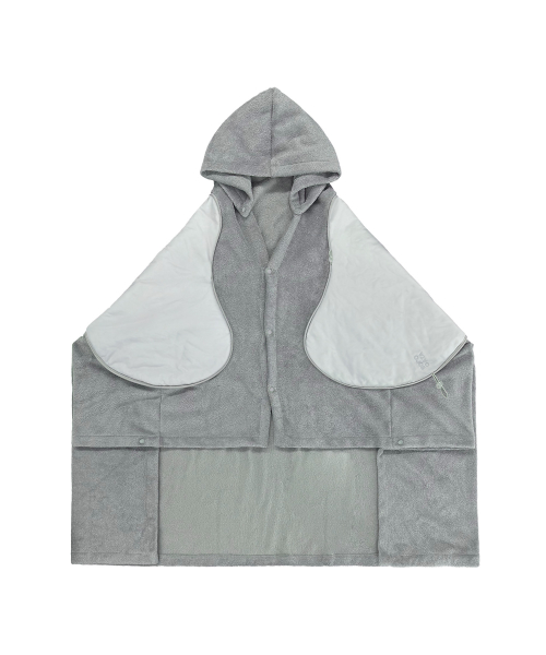 OJOS X GATA Deformable Terry Pajama TOP / Grey