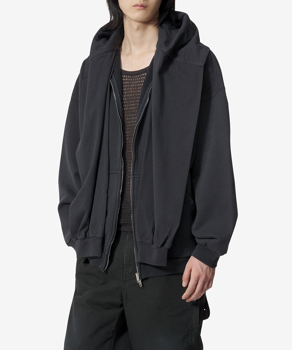 BALENCIAGA Incognito コットン ブレンド フーディー シンプル BALENCIAGA Incognito Cotton Blend Hoodie Balenciaga
