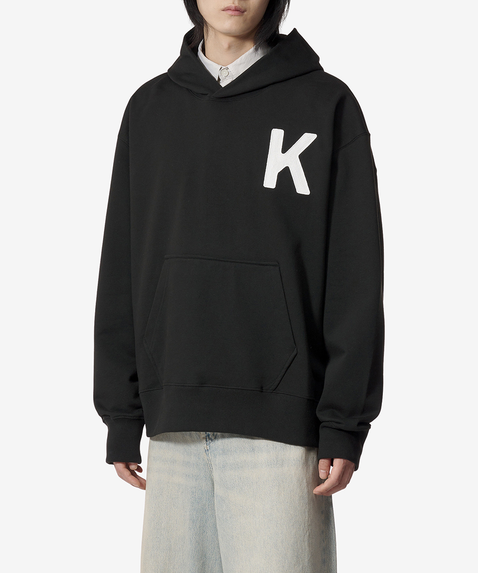 MUSINSA公式 | KENZO Lucky Tiger Oversized Hoodie - Black