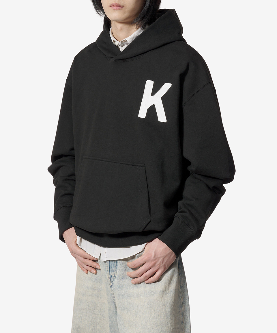MUSINSA公式 | KENZO Lucky Tiger Oversized Hoodie - Black