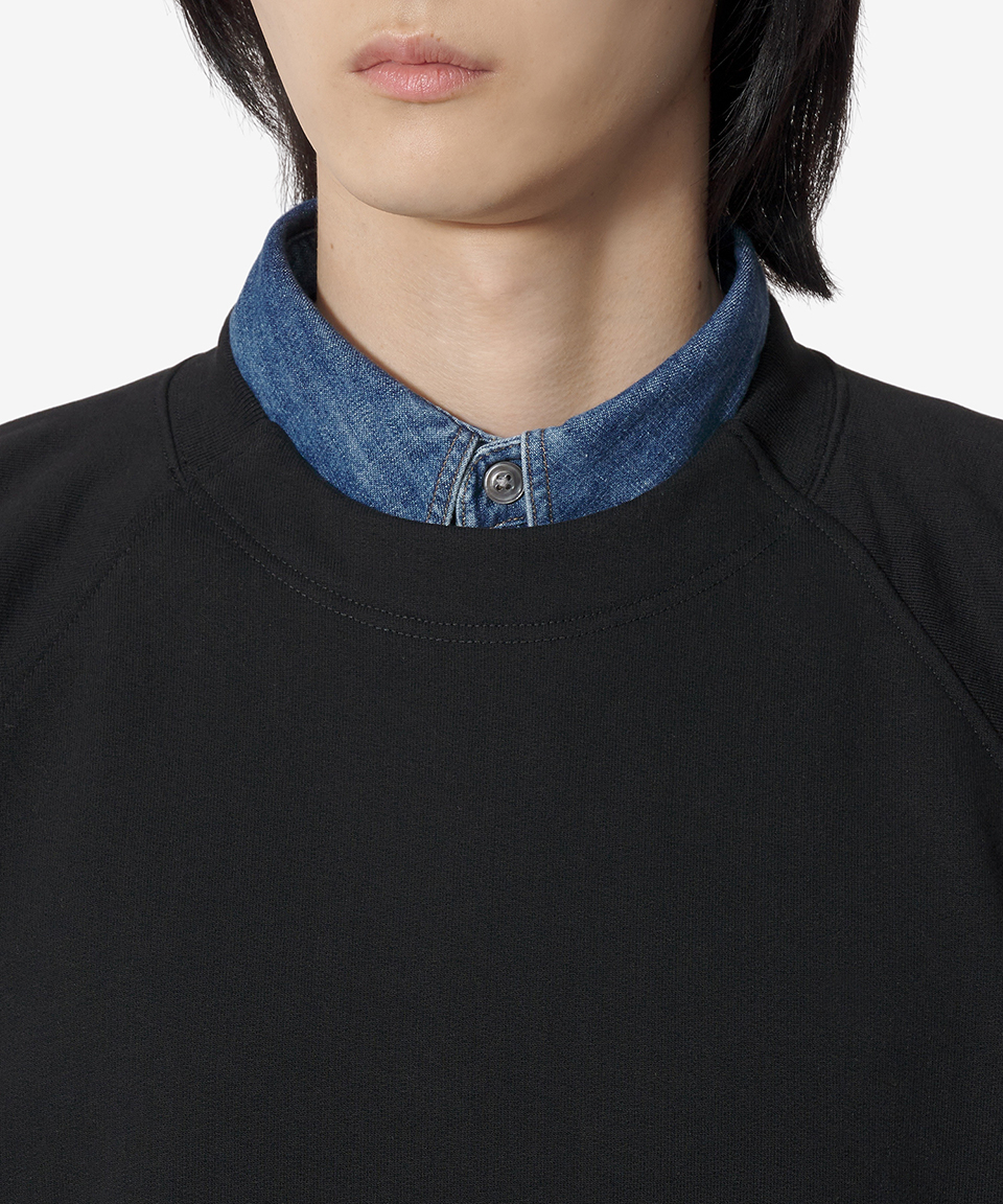 MUSINSA | JACQUEMUS Le Sweatshirt Typo Man to Man - Black