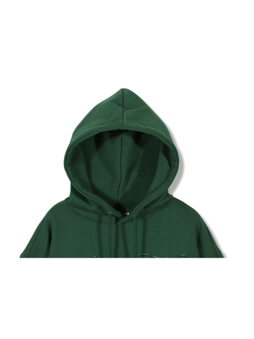Худи с аппликацией - GREEN