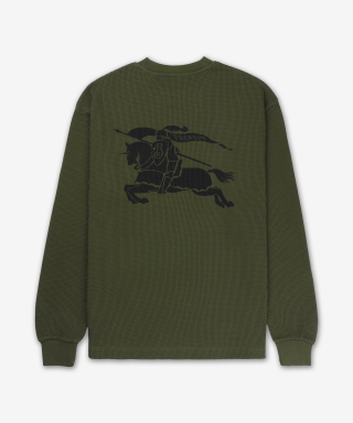 BURBERRY バーバリー EKDバックロゴワッフルTシャツ - ロク 画像 5