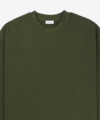BURBERRY バーバリー EKDバックロゴワッフルTシャツ - ロク 画像 2