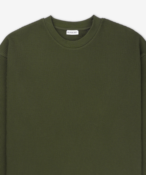 BURBERRY バーバリー EKDバックロゴワッフルTシャツ - ロク 画像 2