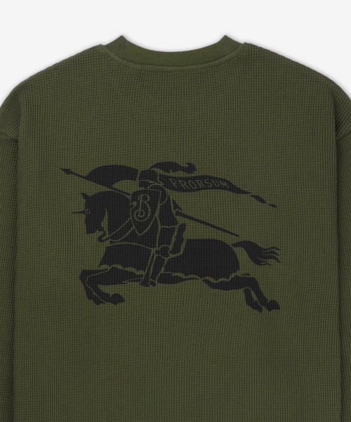 BURBERRY バーバリー EKDバックロゴワッフルTシャツ - ロク 画像 6