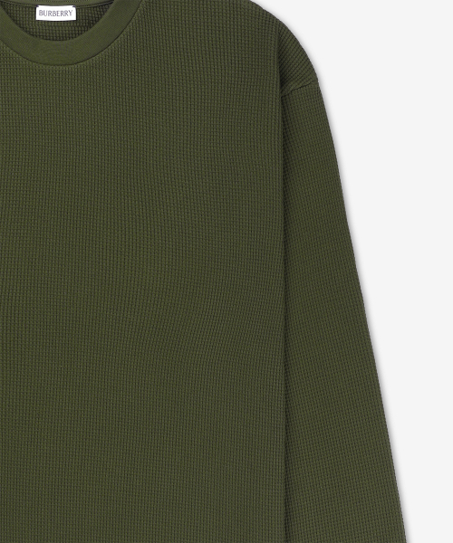 BURBERRY バーバリー EKDバックロゴワッフルTシャツ - ロク 画像 3