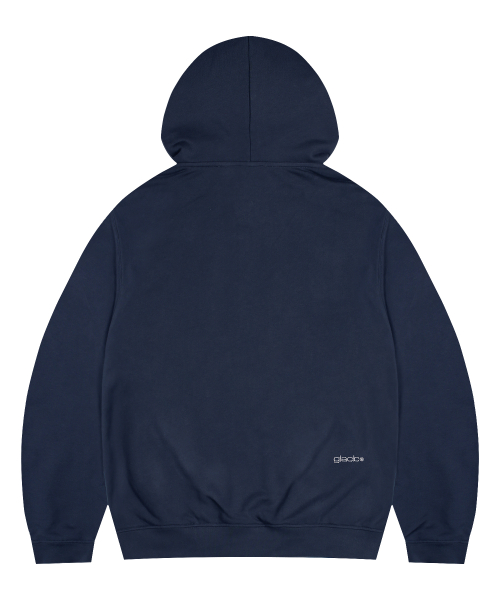 Худи на крупной молнии GHD021 (NAVY)