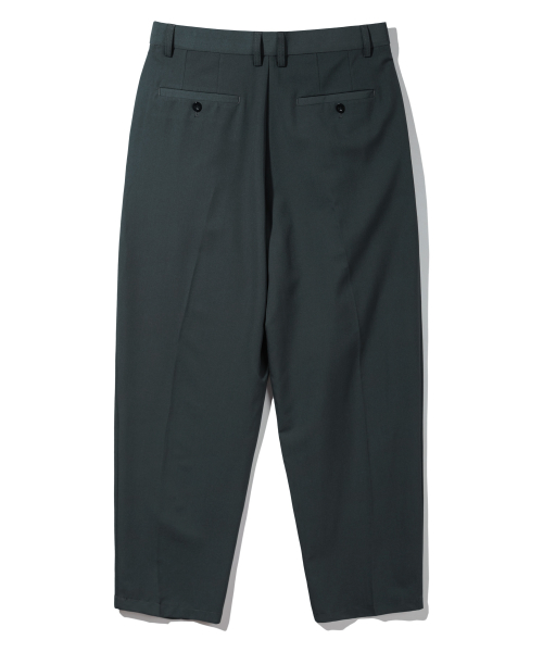 Скрытая резинка одна складка зауженные слаксы BK8902 Charcoal