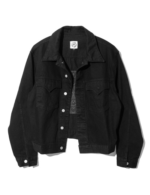 Misfits Trucker Jacket (BLACK)