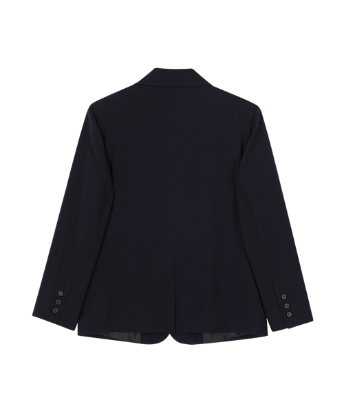 Herringbone оверсайз блейзер Navy
