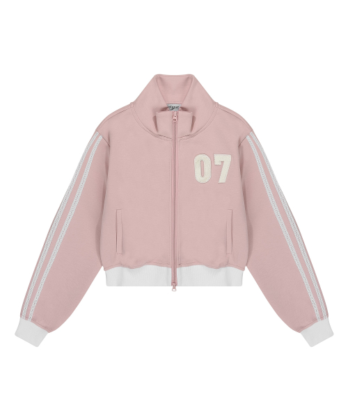 Спортивная кофта на молнии 07 Classic Track Zip-Up [PINK]
