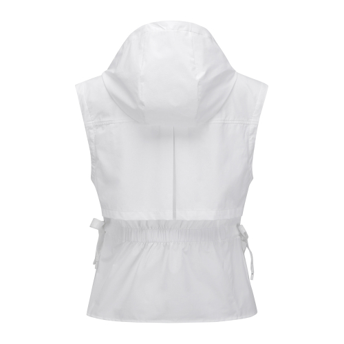 W WAIST SHIRRING HOODY VT_OW