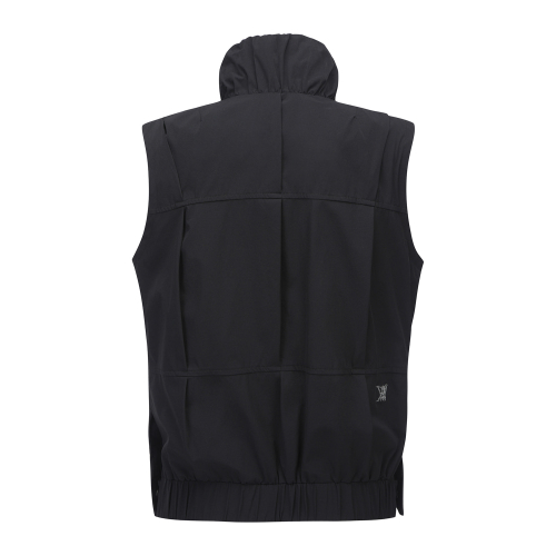 W PLEATED POINT VT_BK