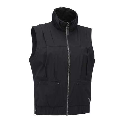 W PLEATED POINT VT_BK