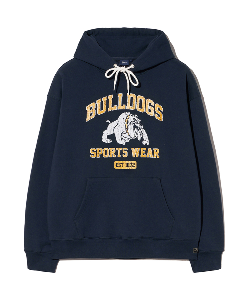 Худи Vintage Crack Bulldogs Sport - Navy