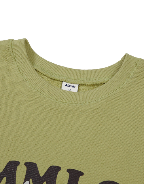 [Mmlg] TOY MELGE SWEAT (EARLY OLIVE)