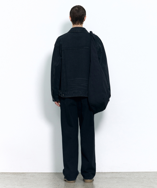 Куртка тракер Contrast WASHED BLACK