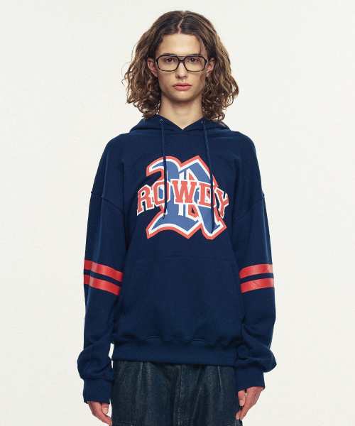 Puff Rowdy Hoodie_Navy