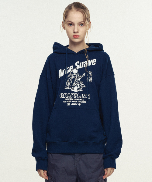 Grappling Hoodie_Navy