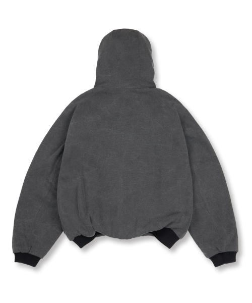 Худи-куртка Legal Alien Washed - Shadow Grey