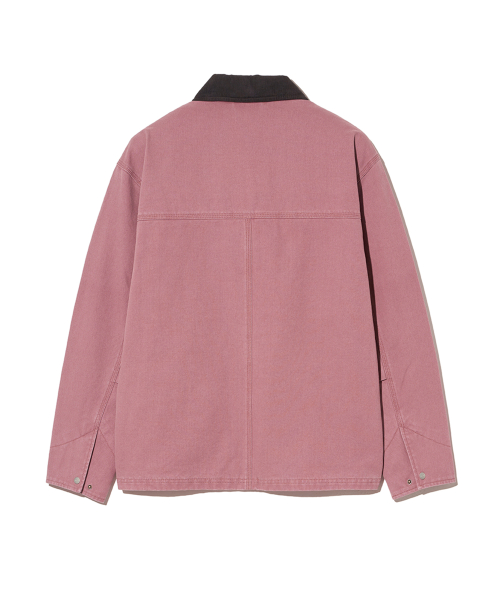 Рабочая куртка с заклепками_Pink