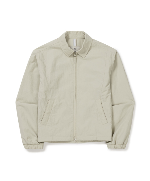 Женская ветровка с воротником S24FWCWB17 Light Beige