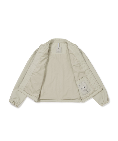 Женская ветровка с воротником S24FWCWB17 Light Beige