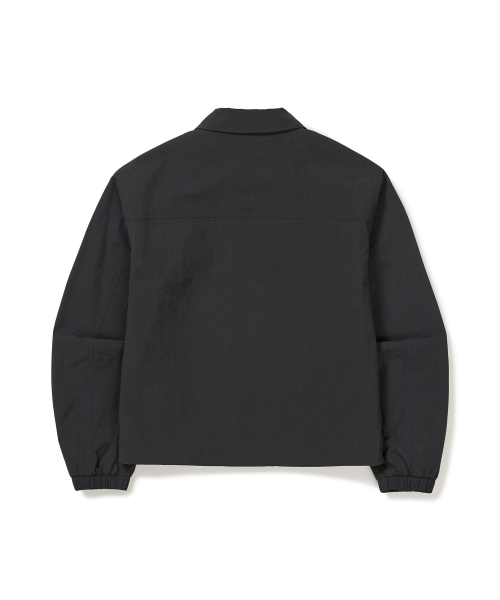 Женская ветровка с воротником (S24FWCWB17) Dark Charcoal