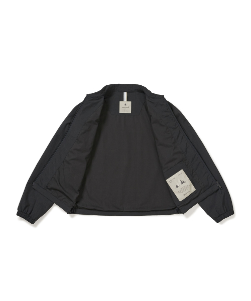 Женская ветровка с воротником (S24FWCWB17) Dark Charcoal