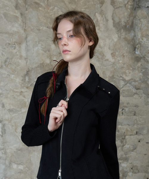 L13 COTTON JACKET(BLACK)