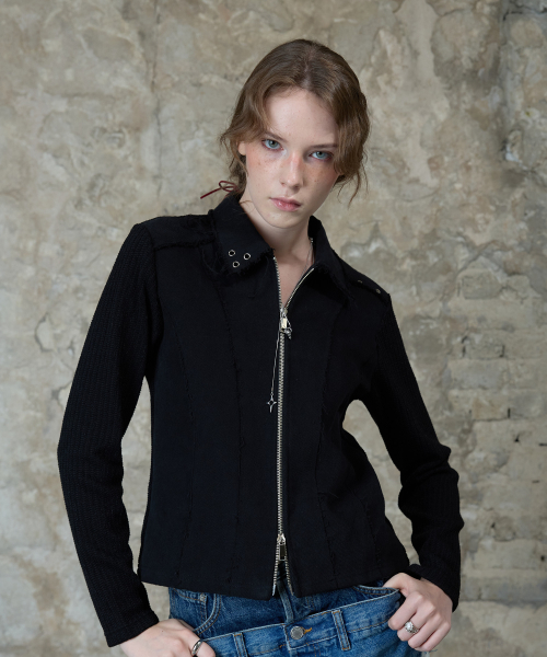 L13 COTTON JACKET(BLACK)