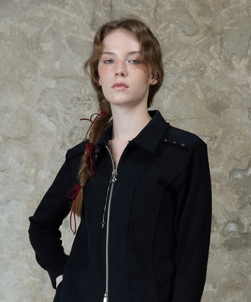 L13 COTTON JACKET(BLACK)